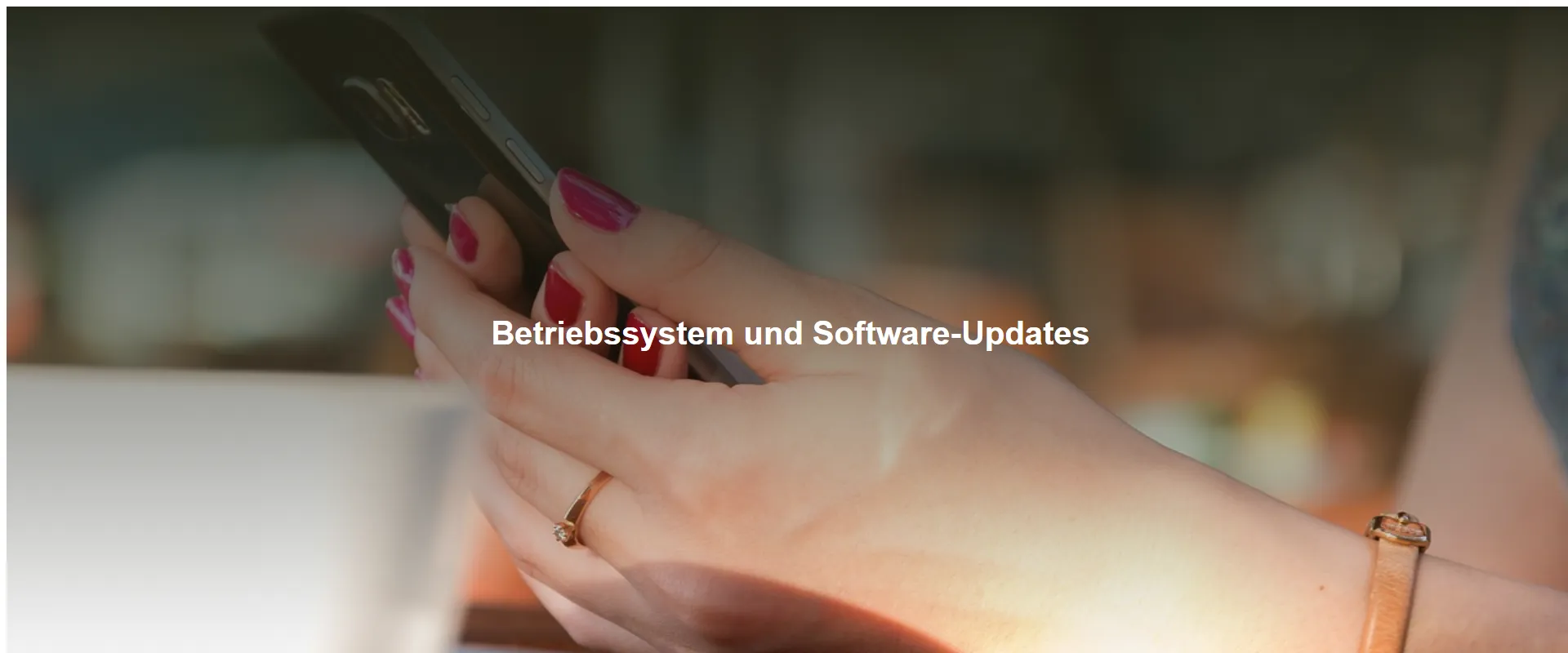 Betriebssystem und Software-Updates